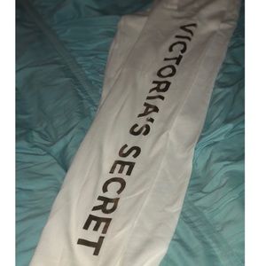 White Victoria’s Secret Sweats